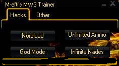  MW3 - M-efti's Singleplayer Trainer | Трейнер для COD MW3 бесплатно 